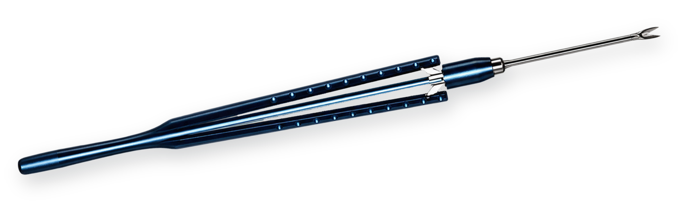 Ophthalmologisches Instrument im Ganzen mit Titangriff