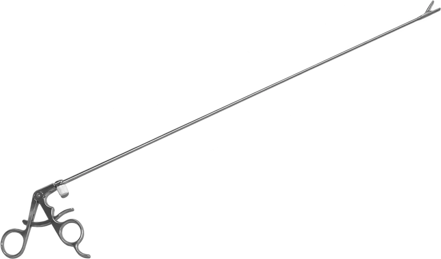 Präzisionsinstrument von Dausch für die Neurochirurgie: Instrument mit langem Schaft und Spülanschluss